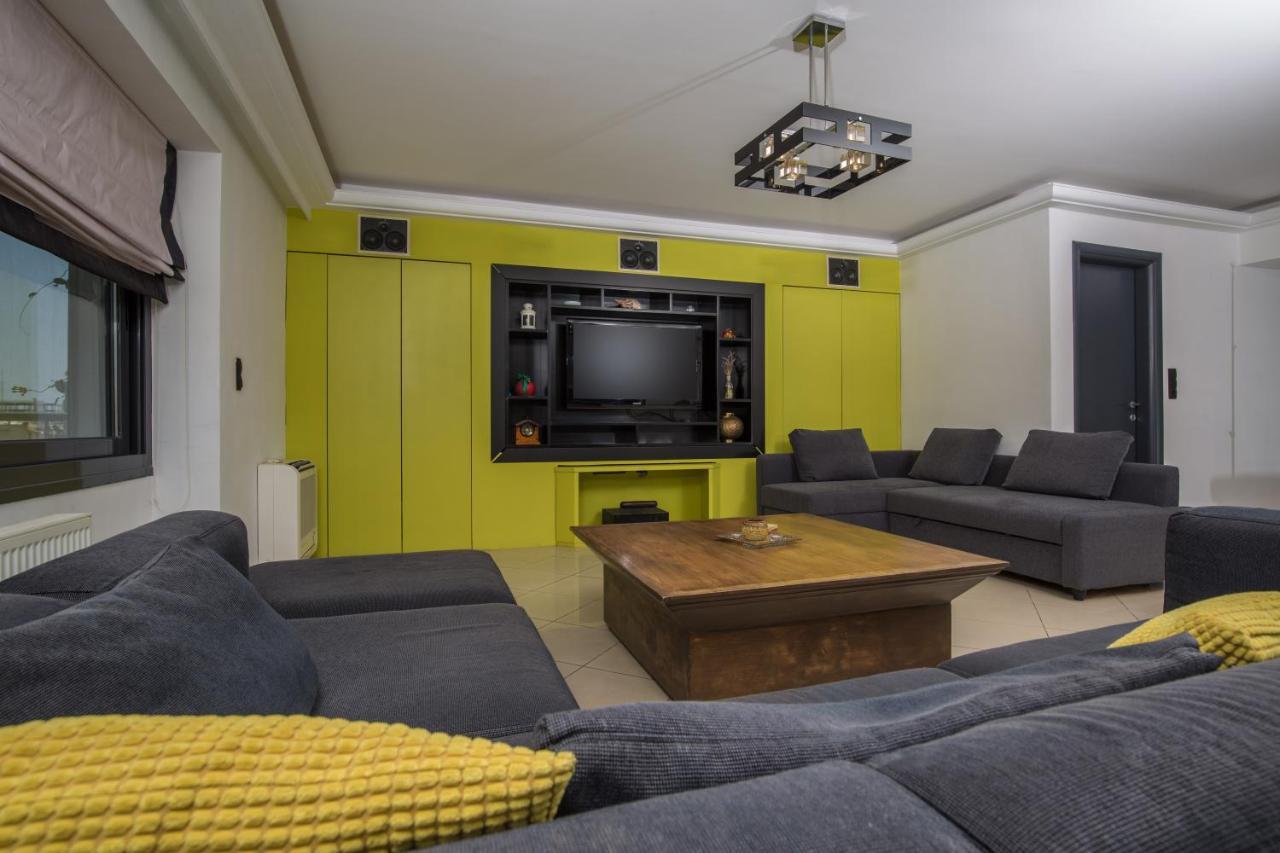 Spacious Modern Apartments With Great Rooftop View Athens Luaran gambar