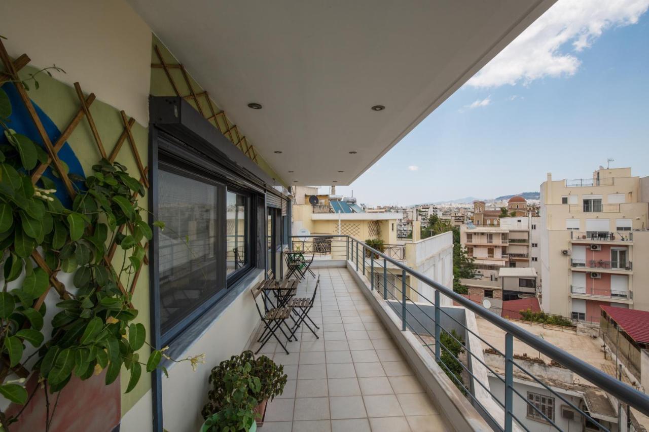 Spacious Modern Apartments With Great Rooftop View Athens Luaran gambar