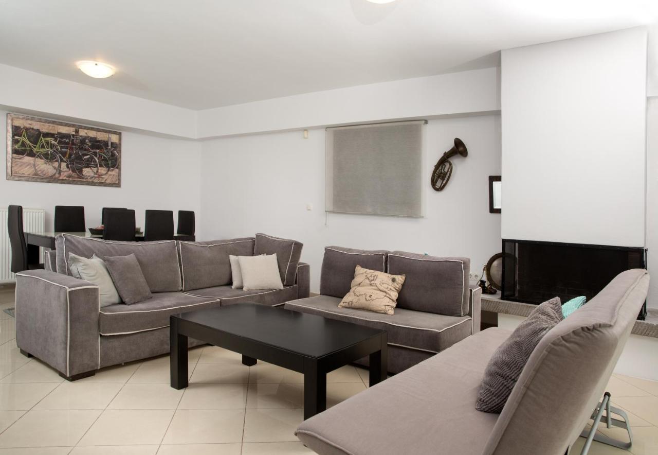 Spacious Modern Apartments With Great Rooftop View Athens Luaran gambar